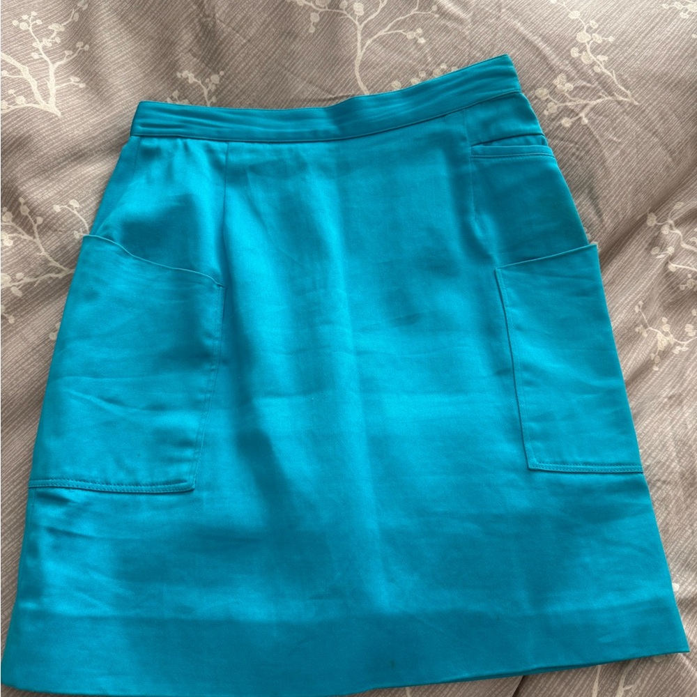 Elegant Teal Skirt